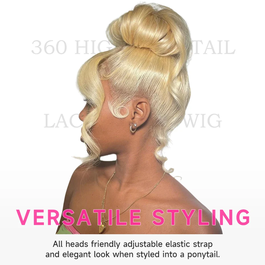 40 42 Inch Bone Straight Human Hair Wigs 13x4 13x6 Hd Transparent Lace Fronal Wigs For Women 613 Blonde 360 Full Lace Wigs Pre Plucked With Baby Hair Ponytail Daily Wear