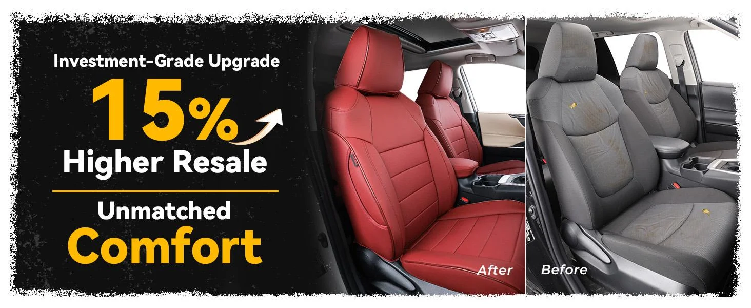 Coverdream Car Seat Covers Custom Fit For Honda Odyssey 2011-2026 EX/EX-L/Touring/Elite/SE 8 Seats Leather Full Set Seat Protector