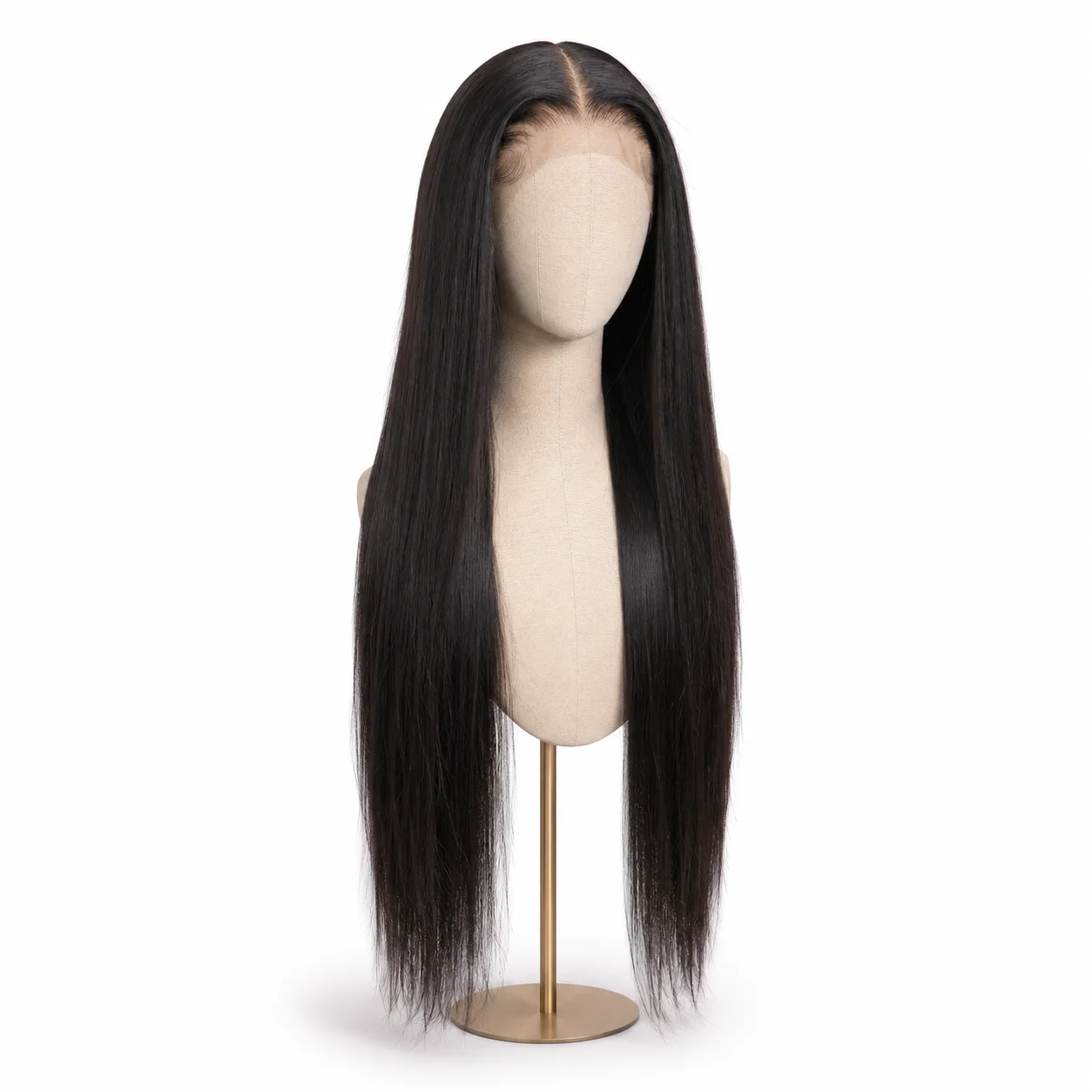 34 Inch 13X4 Transparent Lace Frontal Wigs Brazilian Pre Plucked With Baby Hair Lace Front Wig Natural Black Color Human Hair Wigs For Women