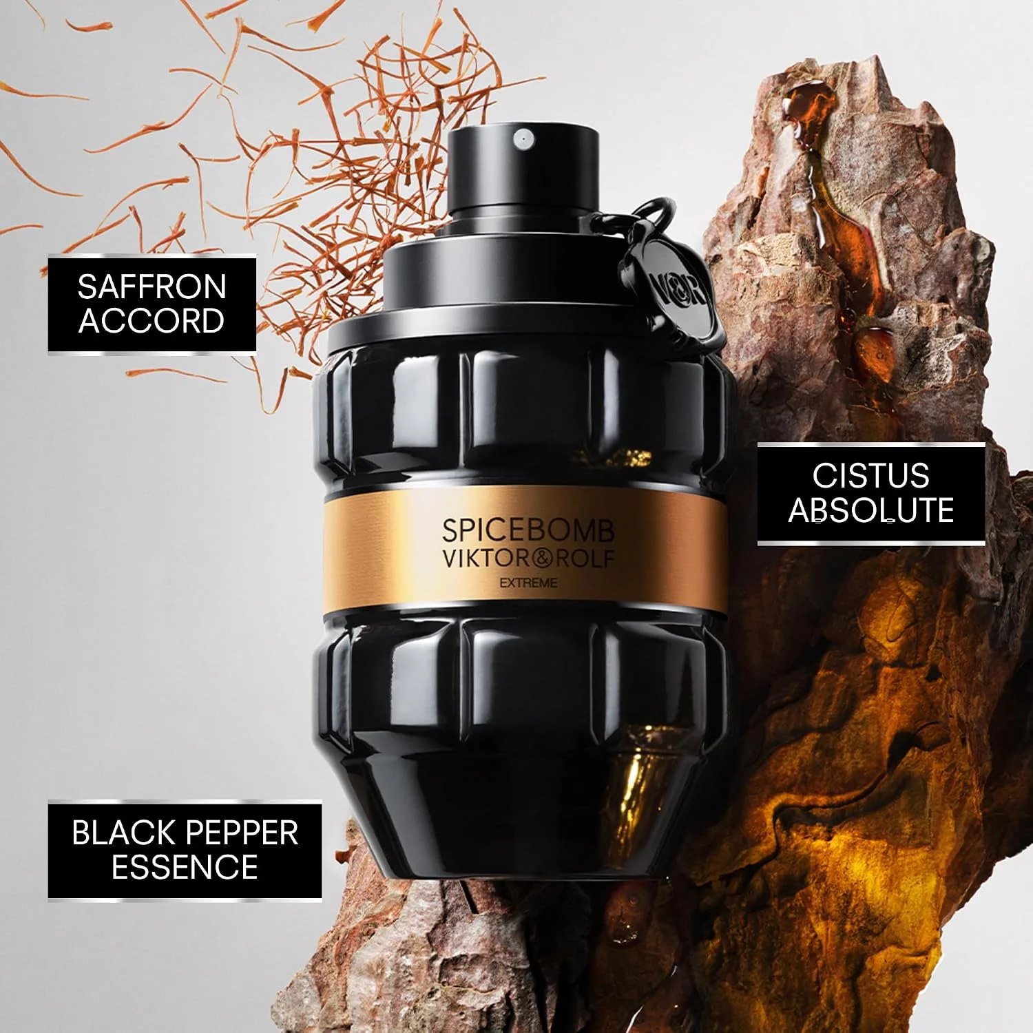 Viktor&Rolf - Spicebomb Extreme Eau de Parfum - Woody & Spicy - Cologne for Men - With Notes of Amber & Vanilla Daily campus commuting, shopping trips, afternoon tea dates, Valentine's Day gifts, innovative, long-lasting fragrance of neutral perfume