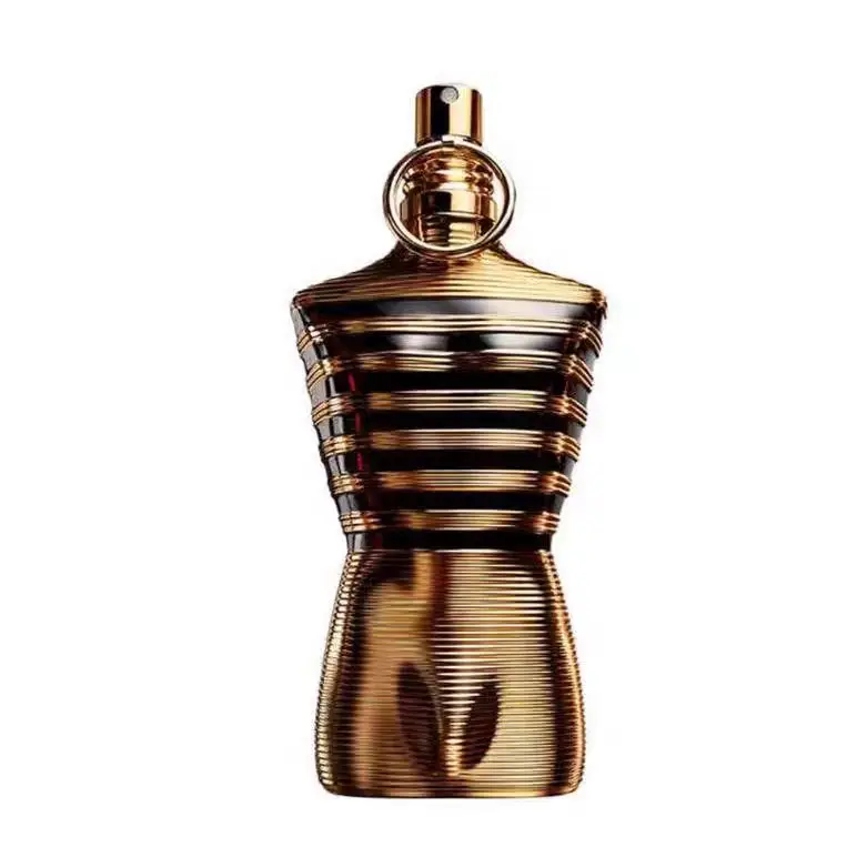 Jean Paul Gaultier Le Male Elixir Comes With Eye‑catching Golden Sculptural Bottle. Lntense Sweet Spicy‑Woody Scent, For Men Who Love Bold And Distinctive Fragrance.