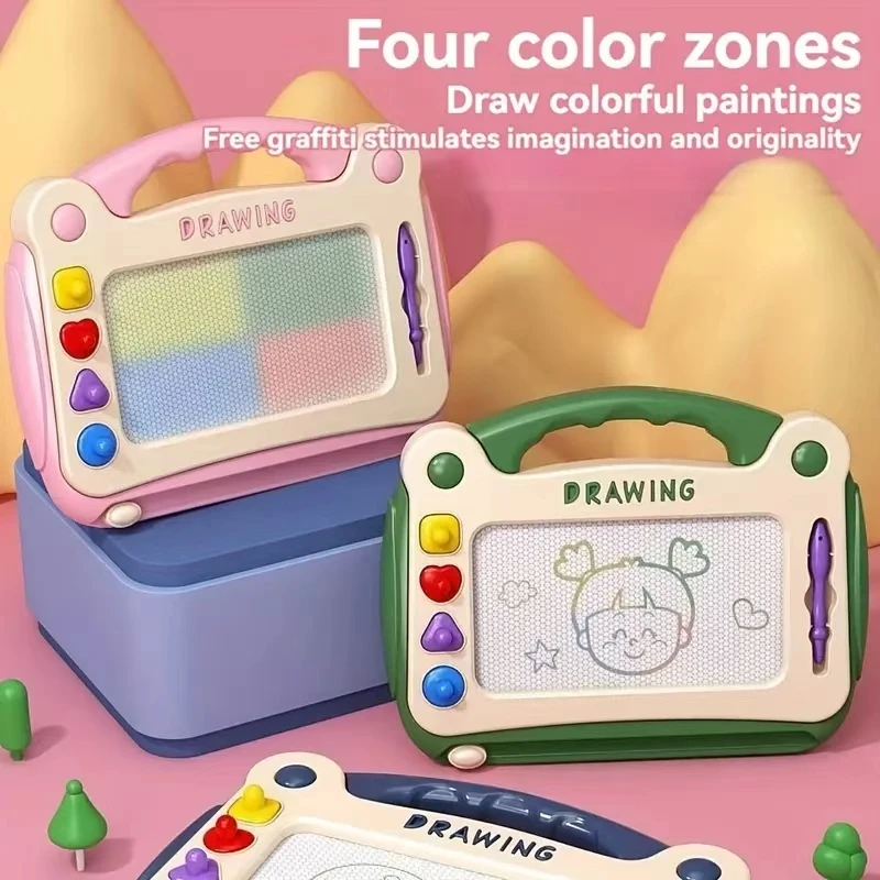 Children's Magnetic Drawing Board Baby Kindergarten Learning Drawing Graffiti Detachable Writing Board Graffiti Board