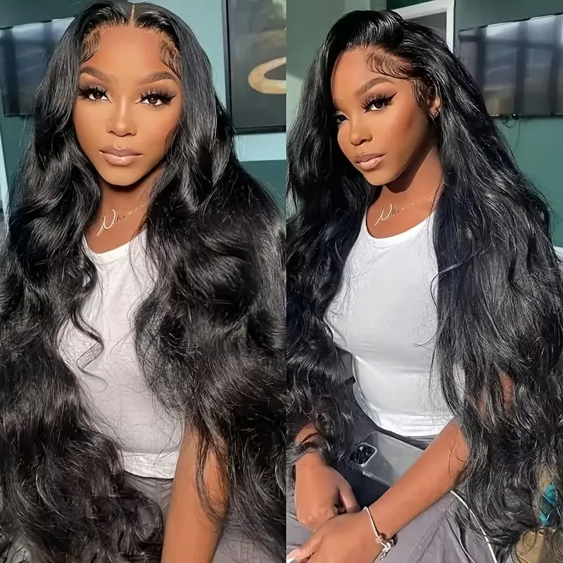 12A Body Wave Human Hair 1/3/4pcs Bundle Untreated Brazilian REMY Human Hair Weave Bundles Double-Strand Braided Natural Black Sizes 14-30