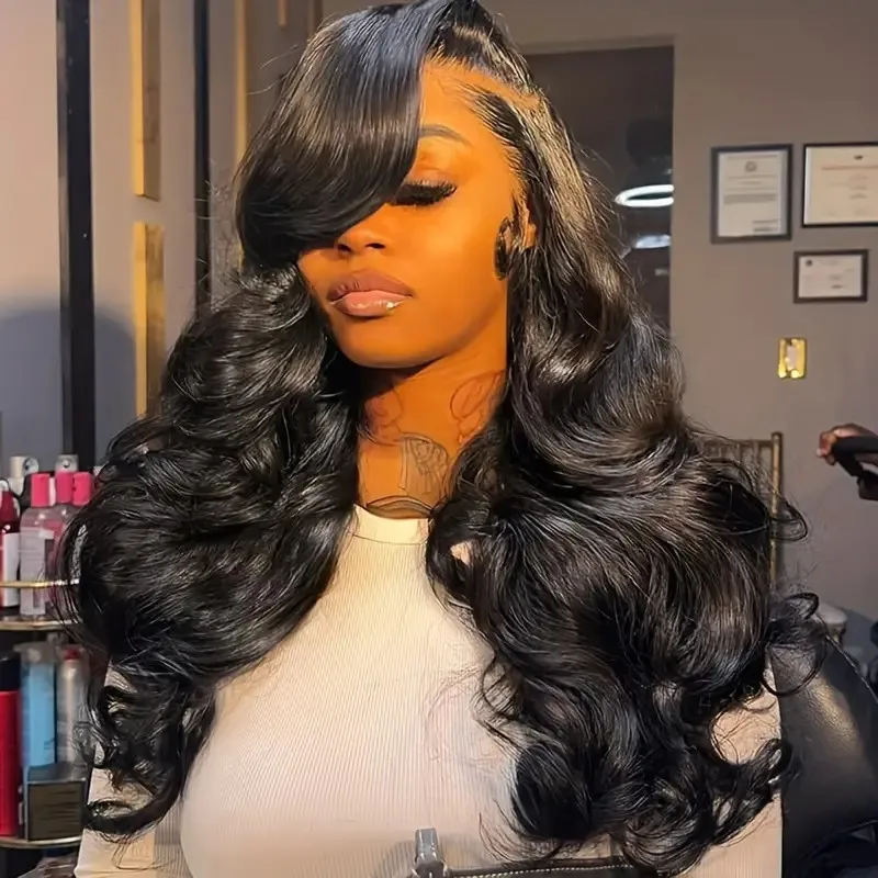 12A Body Wave Human Hair 1/3/4pcs Bundle Untreated Brazilian REMY Human Hair Weave Bundles Double-Strand Braided Natural Black Sizes 14-30