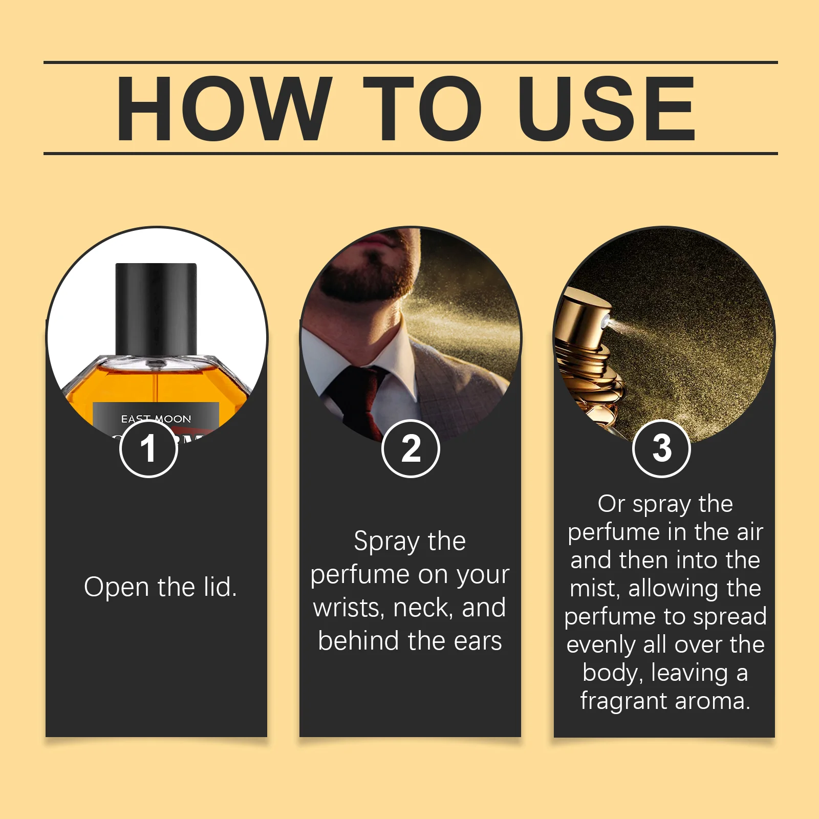 Men's Fragrance Long-Lasting Glamor Pheromone Perfume Enhance Masculine Charm Perfect For Daily Dates Mature Men's Cologne 50ml