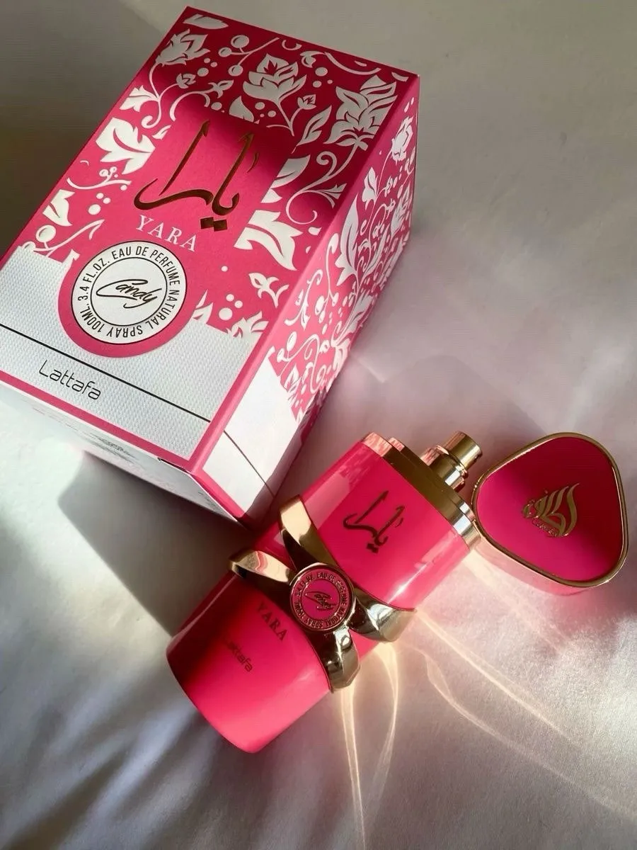 Lattafa Yara Eau de Parfum Spray 3.4 fl oz Regular Size Candy Scent