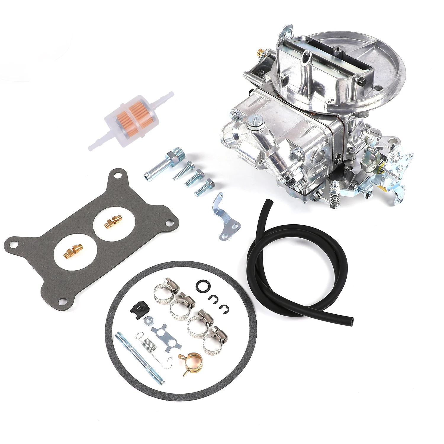 Carburetor For 2 Barrel 500 CFM W/ Manual Choke Fuel 0-4412S