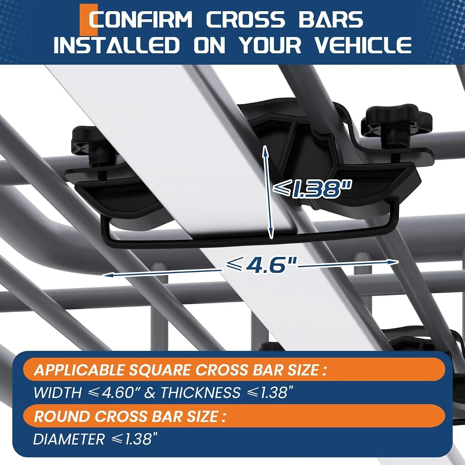 46"x36"x4.5" Roof Rack Basket 200 LBS Capacity Rooftop Cargo Rack Heavy Duty Steel Top Luggage Holder for SUVs, Trucks, Vehicles