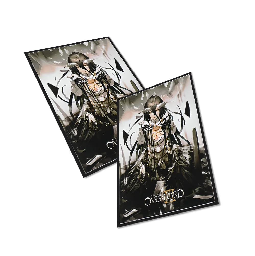 67×92mm 120PCS Standard Size Art Anime Card Sleeves Board Game Card Protector Card Shield Double Card Cover for MGT Trading Card