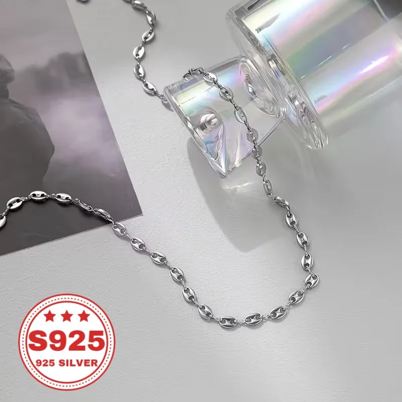 925 sterling silver handcrafted pig nose button necklace, perfect as a gift for men, women, wives, girlfriends, and mothers on anniversaries, birthdays, holidays, and special occasions. Buy three, get one free.