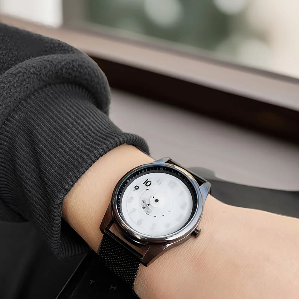 Fashionable and Uniquely Designed Men's Watches, Women's Quartz Watches, Unique Holiday Gifts, Wristwatches Without Hands