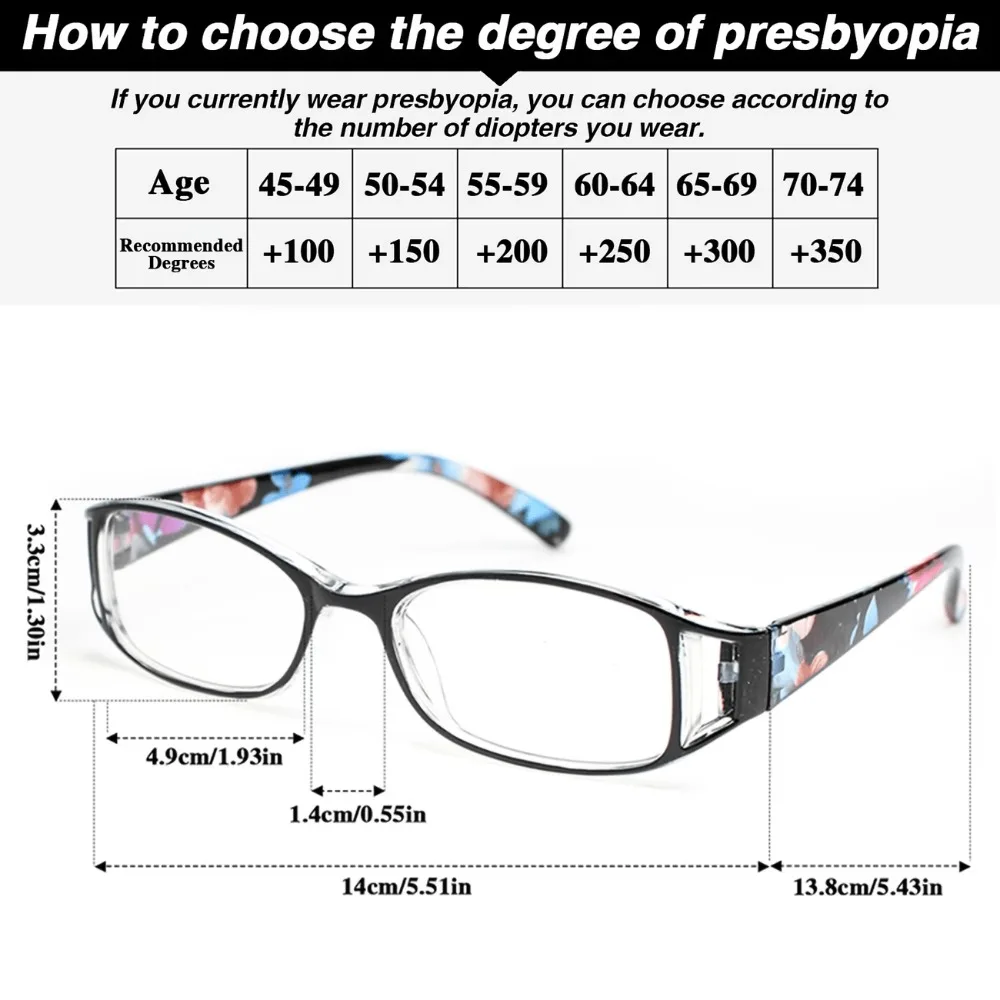 13-Piece Reading Glasses for Men and Women, lightweight Spring Hinge Reader, Multi-Style Fashionable Reading Glasses, Suitable for Daily Use in Home Office, Random Colors, Recommended Christmas and Halloween Gifts