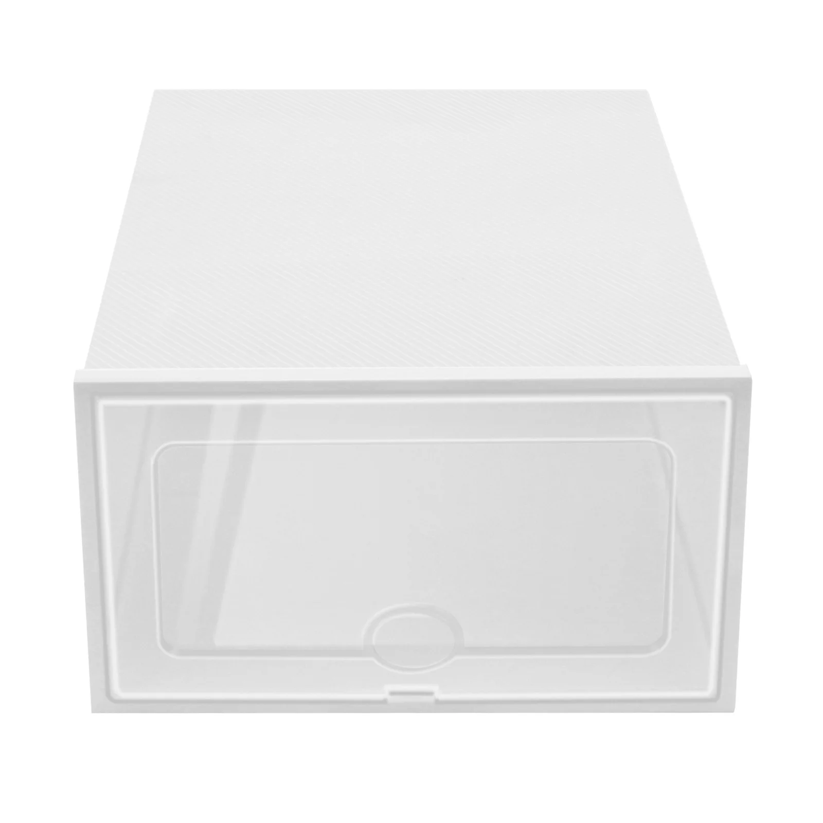 20PCS Foldable Shoe Box Transparent Plastic Shoes Storage Case DIY Dustproof Home Storage Container 32.6*24*14cm/12.83*9.45*5.51