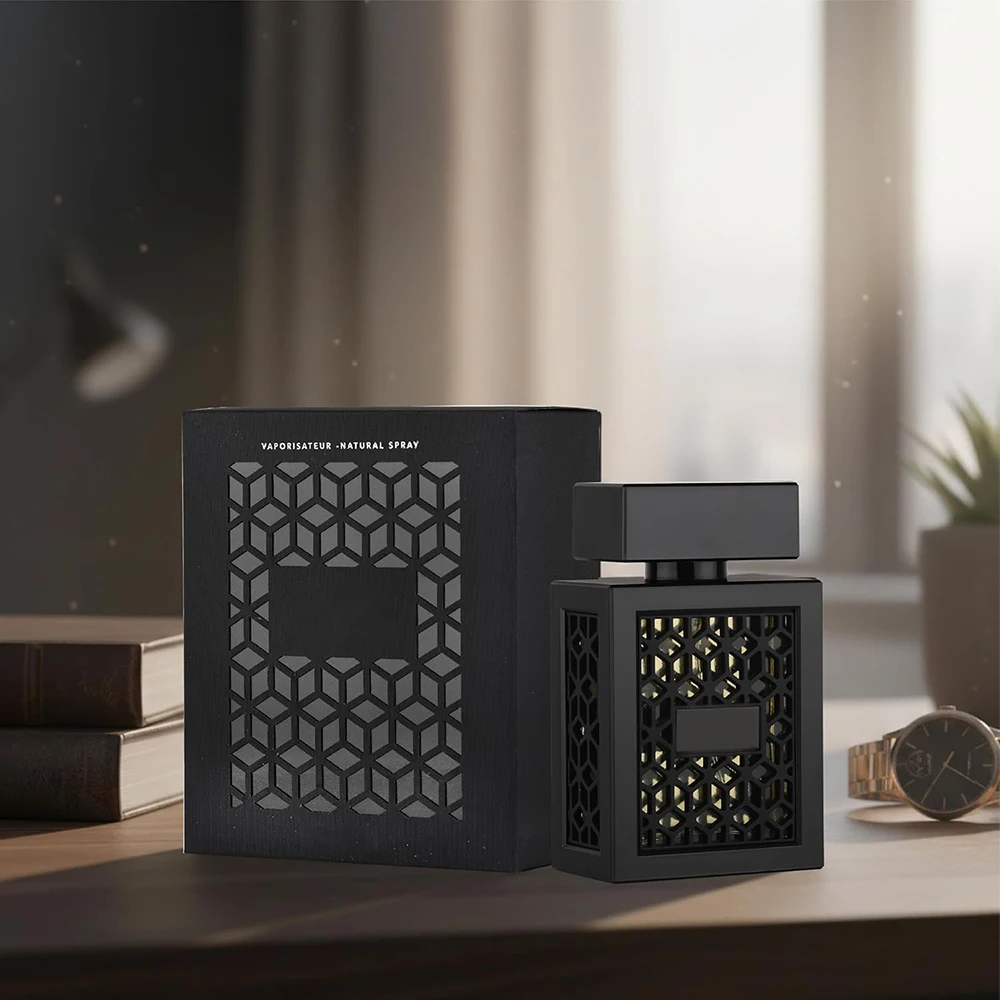Rave Now Black EDP 100ml 3.4oz Eau De Parfum Spray Long‑Lasting Woody Spicy Scent Dubai Arabian Perfume For Men