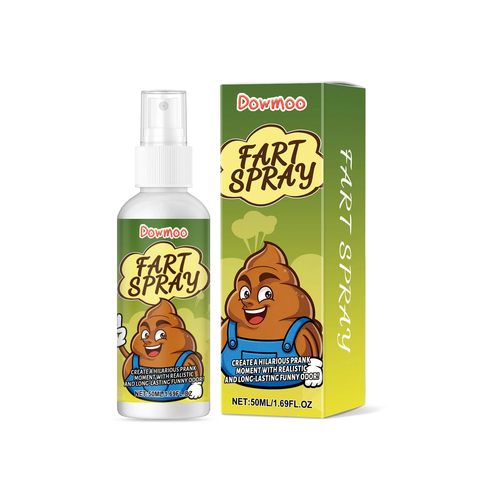 Powerful Fart Spray Highly Simulates Real Smells Easily Creates a Funny Atmosphere Fun Prank Tool Non-toxic Funny Party Artifact
