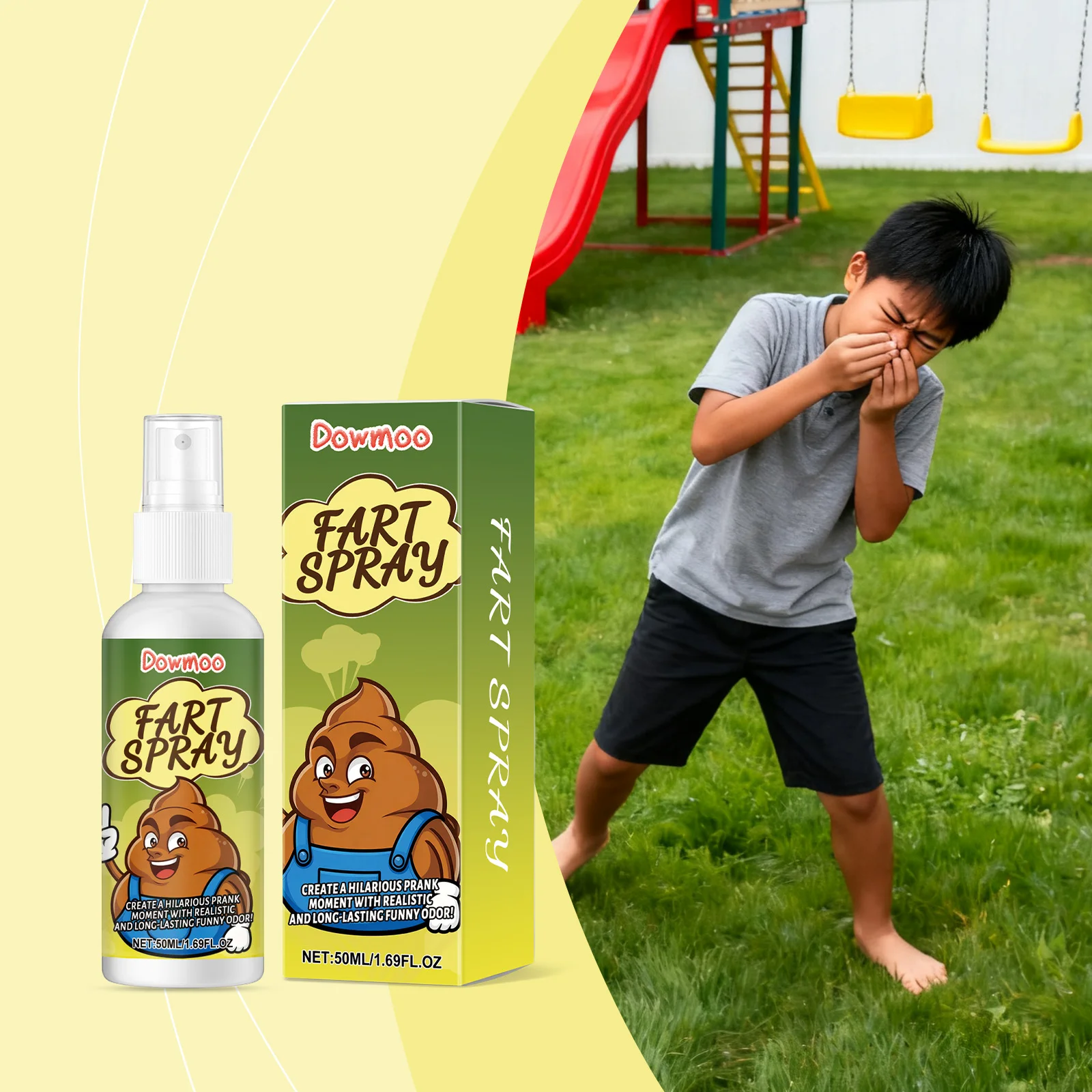 Powerful Fart Spray Highly Simulates Real Smells Easily Creates a Funny Atmosphere Fun Prank Tool Non-toxic Funny Party Artifact