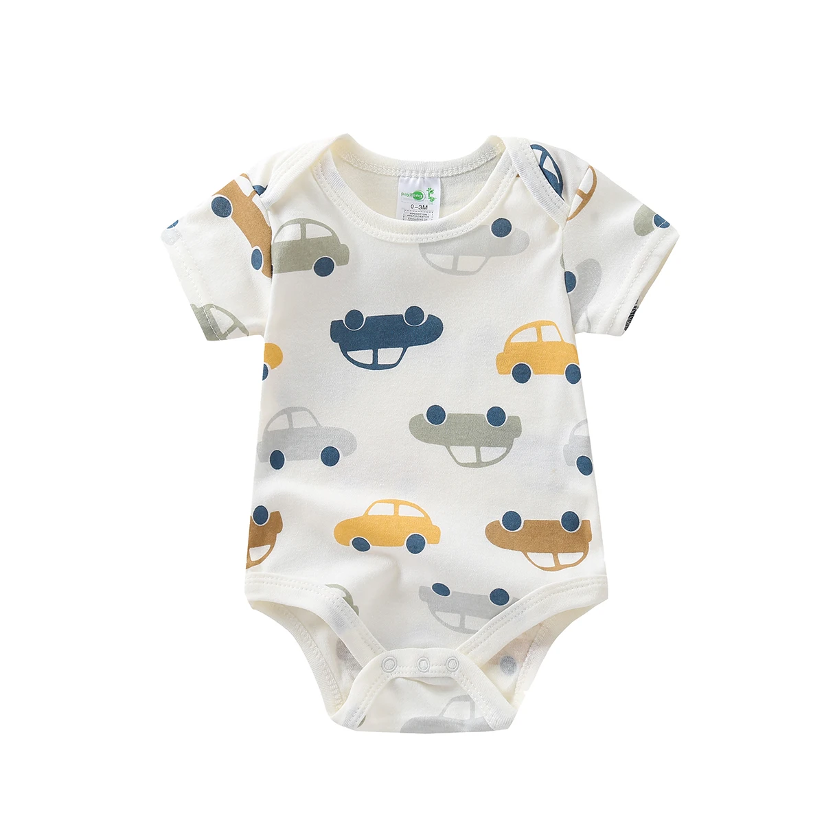 5-Piece Set of baby Boy Short-Sleeve Onesies, Infant Casual Rompers, Pure Cotton Newborn Outfits, Essential Newborn Must-Haves, Hospital Coming-Home Sets, baby Boy Outdoor Daily Wear, baby Clothing Clearance Sale, Infant Boy Clothes