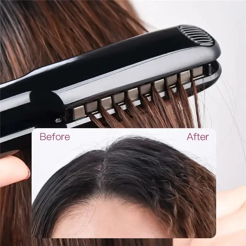 1.25Inch Professional Volumizing Ceramic Hair Crimping Irons Lasting Hair Volume For Short Or Thin Hair Adjustable Temp Fluffy Styling Tool