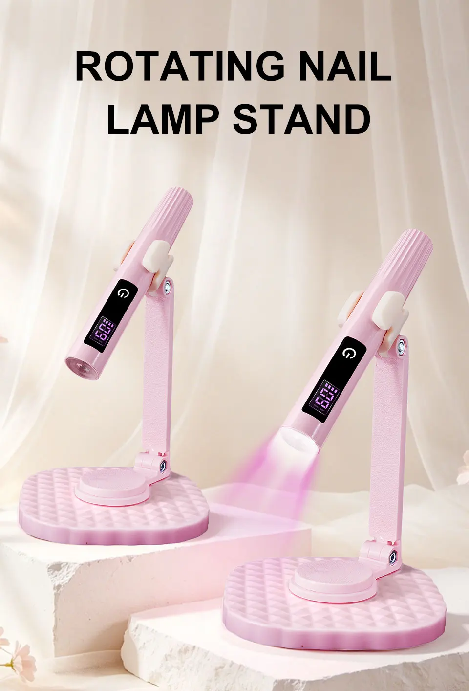 LIMEGIRL Nail UV LED Dryer Touch Lamp Rechargeable Flashlight UV Light Drying Nails UV Gel Polish Lamps Quick Drying Cure Tools