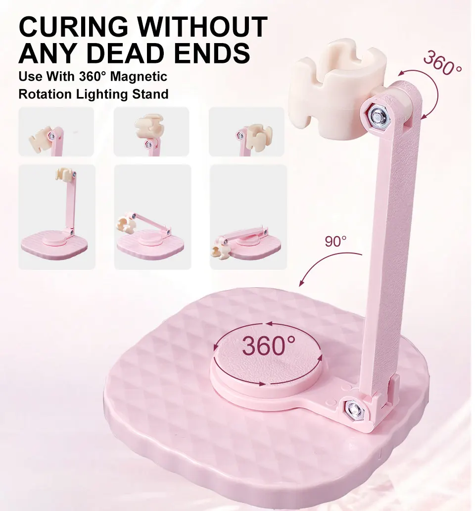 LIMEGIRL Nail UV LED Dryer Touch Lamp Rechargeable Flashlight UV Light Drying Nails UV Gel Polish Lamps Quick Drying Cure Tools