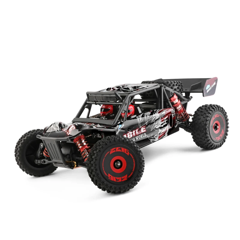 WLtoys 124016 Brushless RC Car 75km/h High Speed Remote Control Crawler 2.4G 4WD Off-Road Drift Climbing Racing Vehicle Model Toys