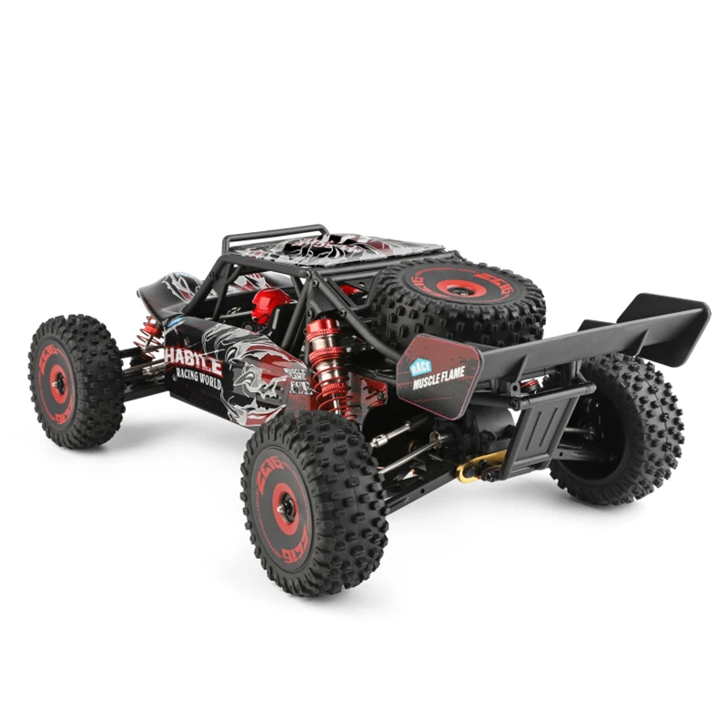 WLtoys 124016 Brushless RC Car 75km/h High Speed Remote Control Crawler 2.4G 4WD Off-Road Drift Climbing Racing Vehicle Model Toys