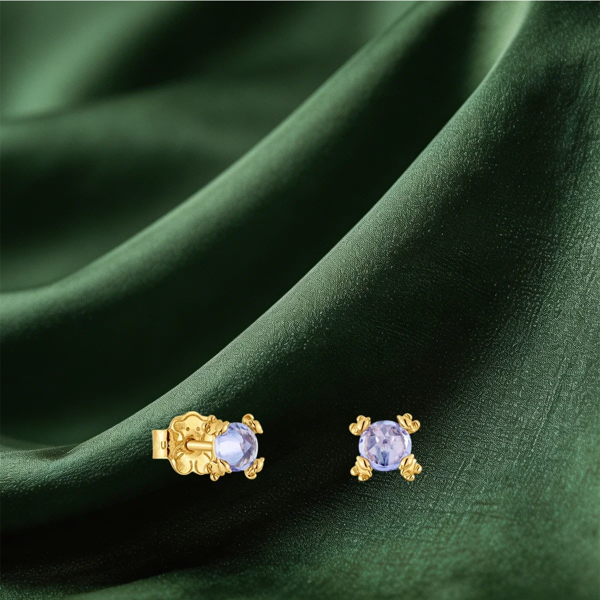 Luxury Multicolored Gemstone Drop Stud Earrings, Long Hollow Chain Heart Tiny Hoop Earrings, Glam Ear Jewelry for Banquet Look Sterling Silver Earrings