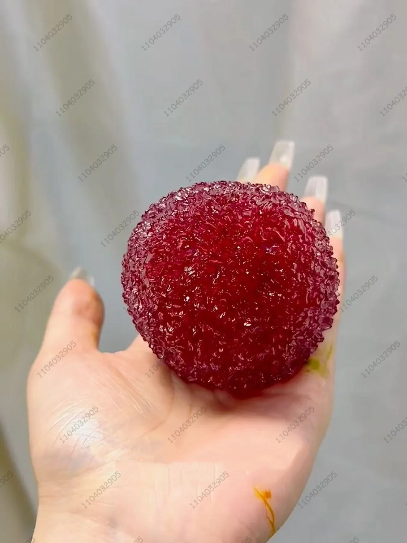 Slushy Bayberry Stress Ball Squishy Toy Shapeable Non-rebound Fidget Toys ASMR Slushy Squeeze Ball Anti Stress for Adults & Kids