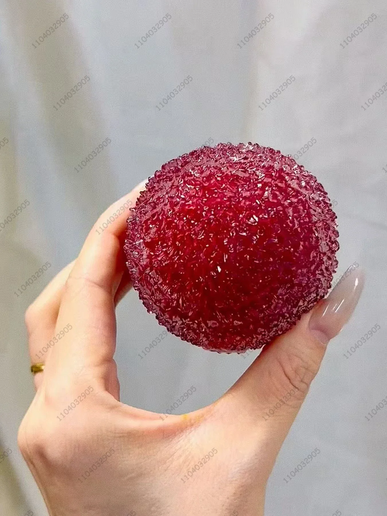 Slushy Bayberry Stress Ball Squishy Toy Shapeable Non-rebound Fidget Toys ASMR Slushy Squeeze Ball Anti Stress for Adults & Kids