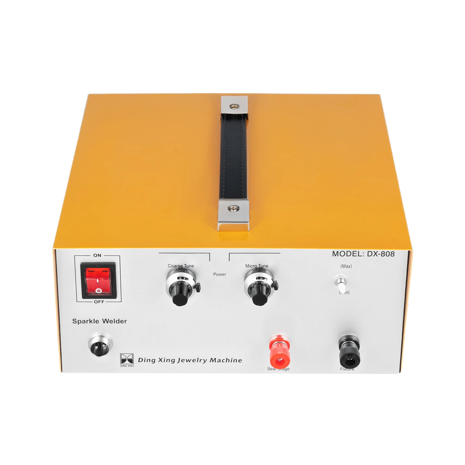 390W Jewelry Spot Welder Pulse Arc Welding Machine, Handheld Gold Silver Welder with Foot Pedal for Jewelry Repair, 1-80A Adjustable