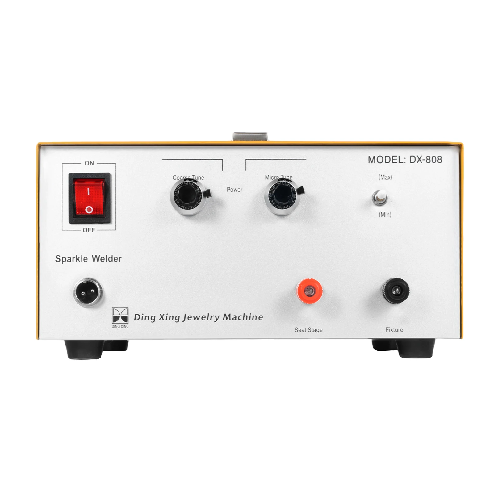 390W Jewelry Spot Welder Pulse Arc Welding Machine, Handheld Gold Silver Welder with Foot Pedal for Jewelry Repair, 1-80A Adjustable