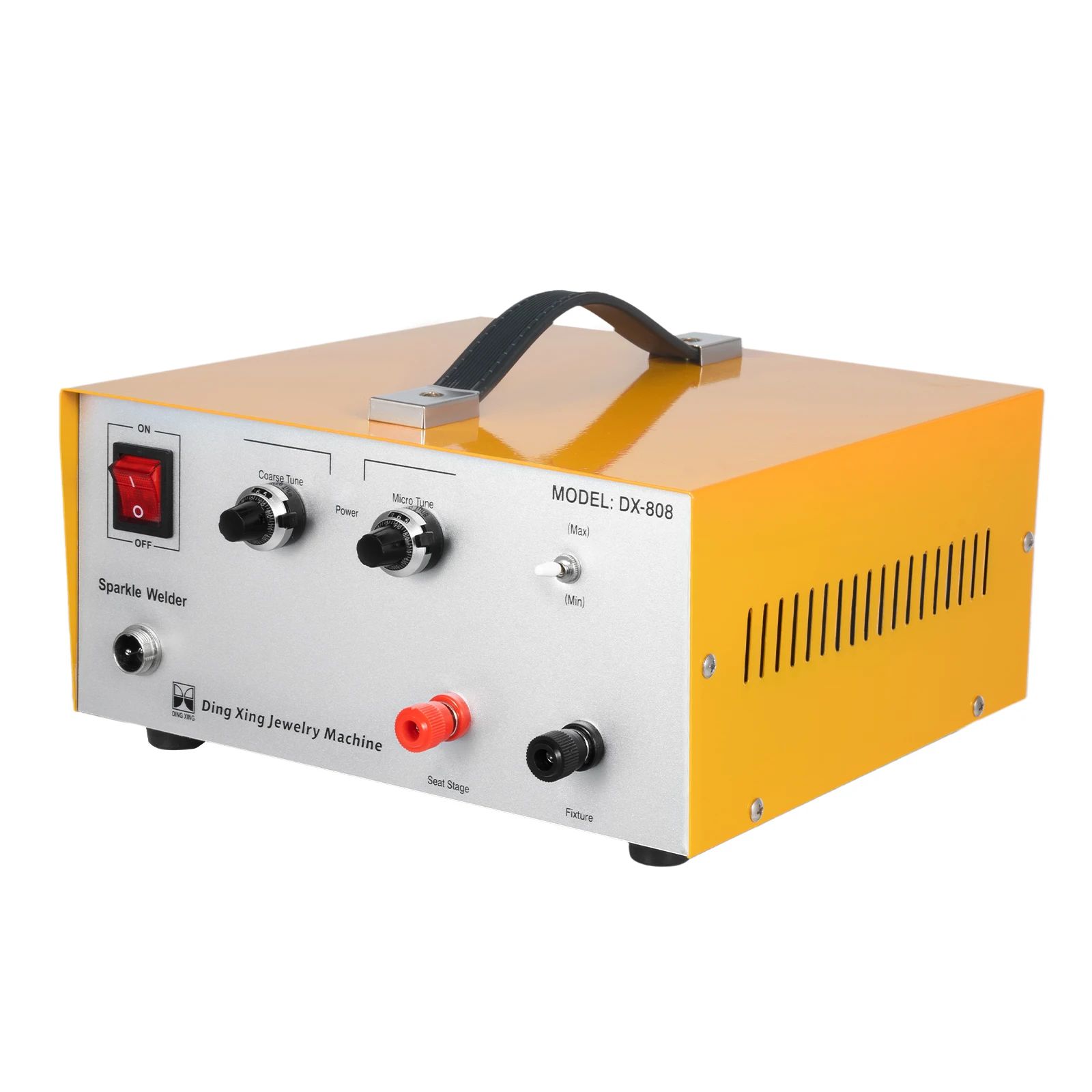 390W Jewelry Spot Welder Pulse Arc Welding Machine, Handheld Gold Silver Welder with Foot Pedal for Jewelry Repair, 1-80A Adjustable
