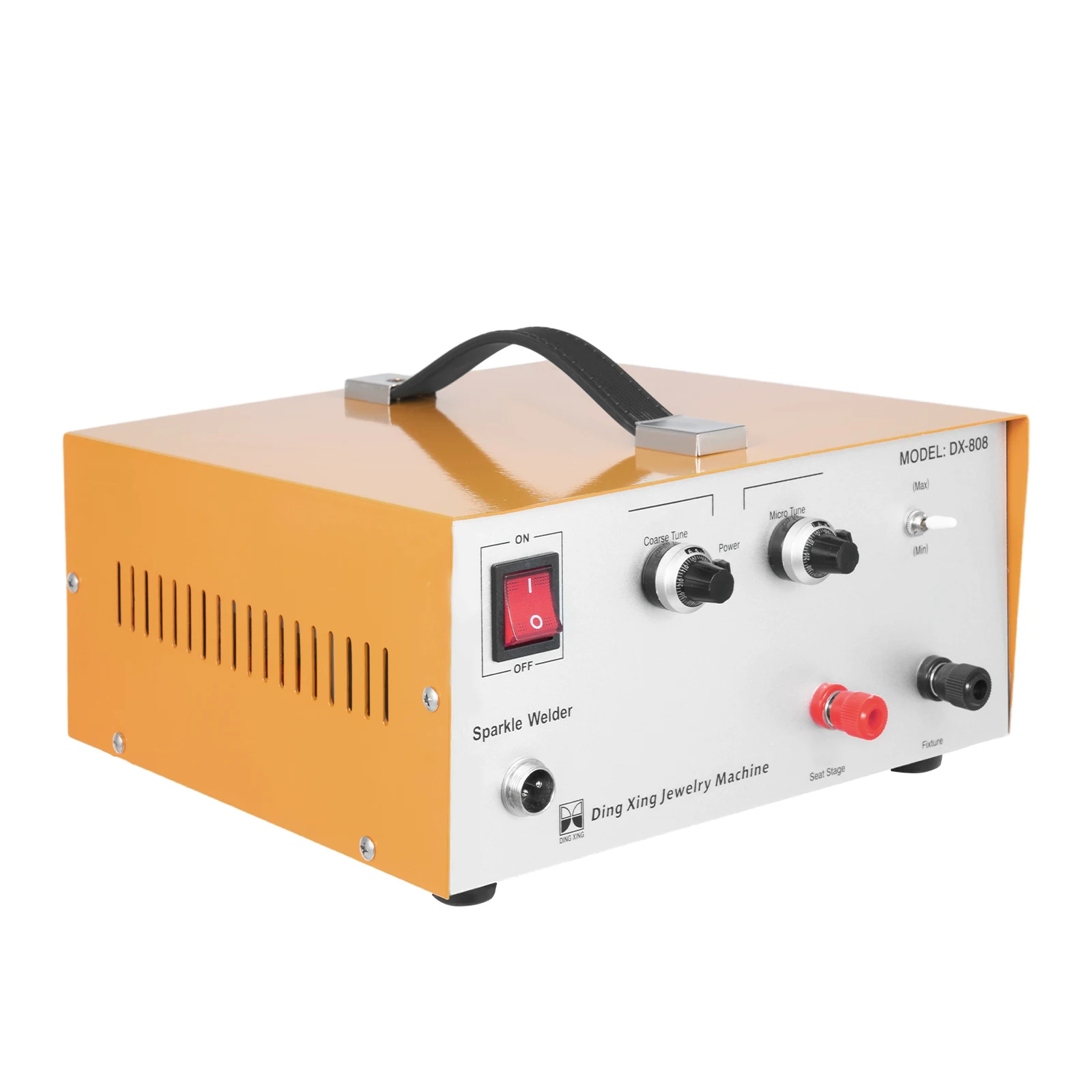 390W Jewelry Spot Welder Pulse Arc Welding Machine, Handheld Gold Silver Welder with Foot Pedal for Jewelry Repair, 1-80A Adjustable