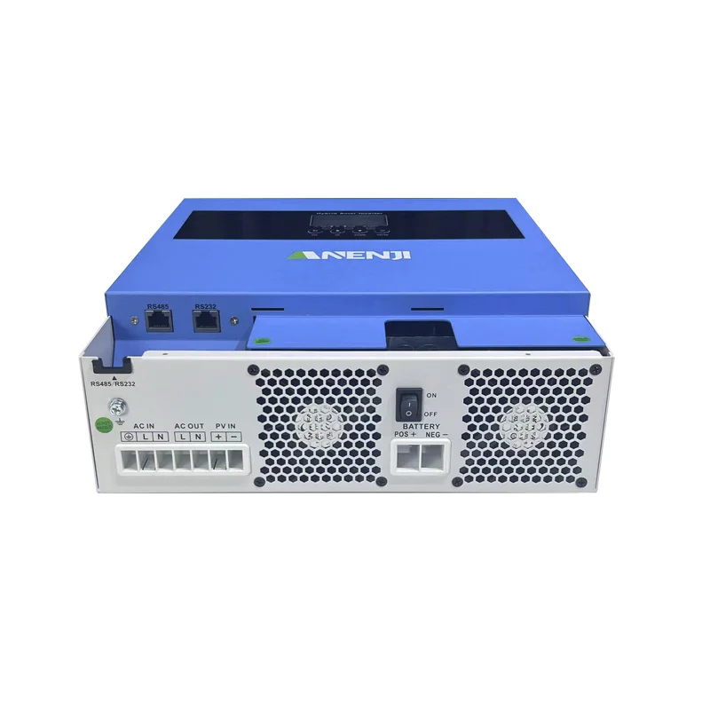 4KW 24V Solar Inverter Hybrid  Pure Sine Wave MPPT 100A Work Without Battery For PV 60-500VDC With WIFI ﻿