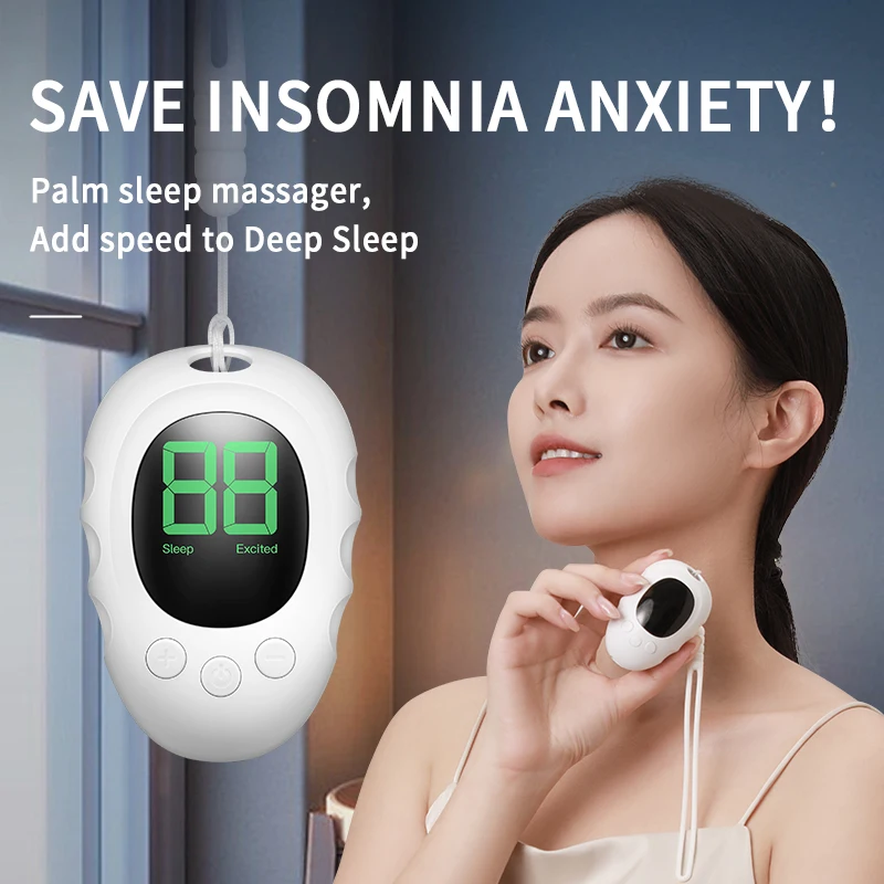 Cloud Prime andheld Sleep Aid Device Relieve Insomnia Instrument Help Sleep Night Anxiety Therapy Relaxatio Pressure Relief Sleep Device For Christmas And New Year Gifts
