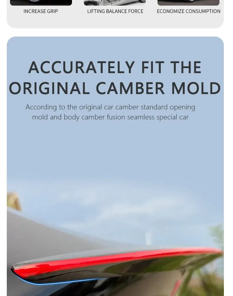 Real Carbon Fiber Spoiler for Tesla Mode Y 2024 - 2020 Accessories Car Rear Trunk Tail Wing Original Spoiler Modification Parts