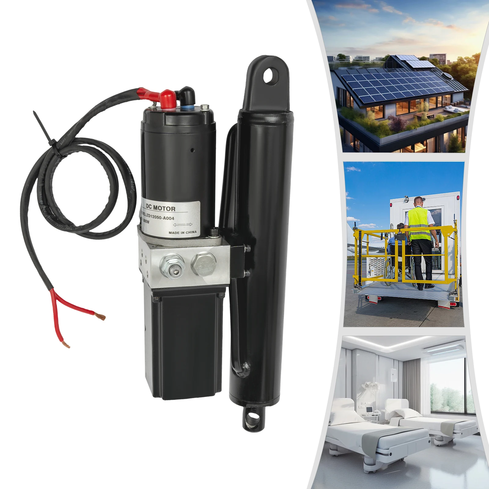 800W Electric Hydraulic Actuator DC12V 0.65CC for Electric Power, Machinery, Metallurgy, Mining, Petroleum, Chemical Industry