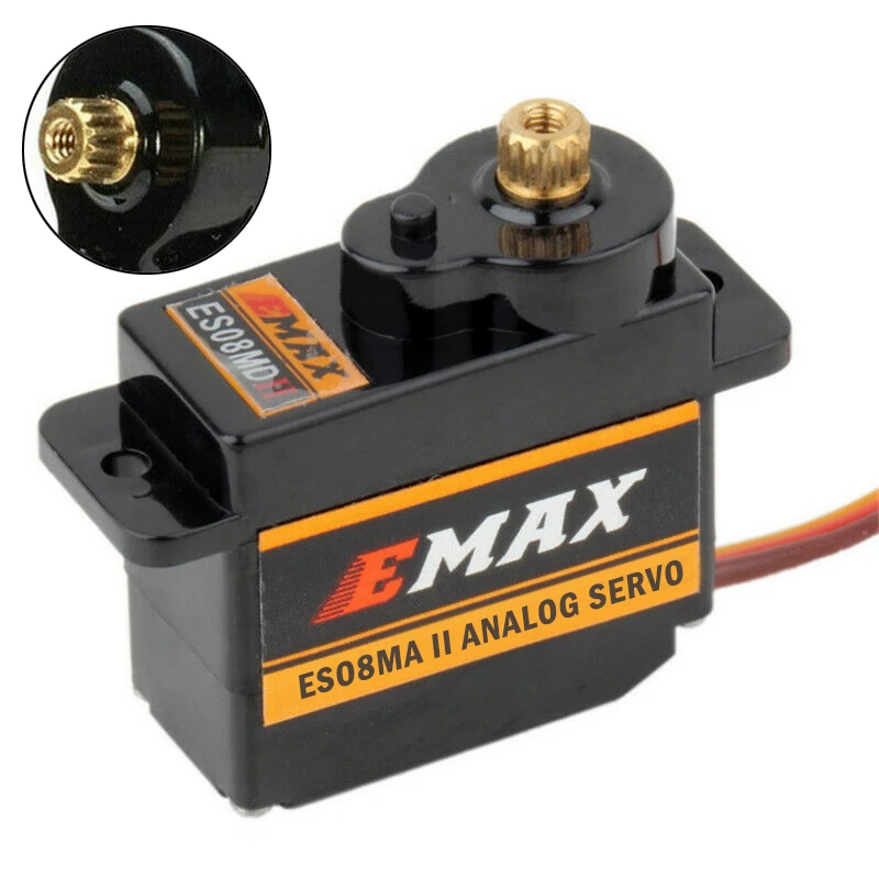 12g ES08MAII ES08MA Metal GEAR Digital Micro Servo For Car Boat Helicopter Airplane Rc Robot