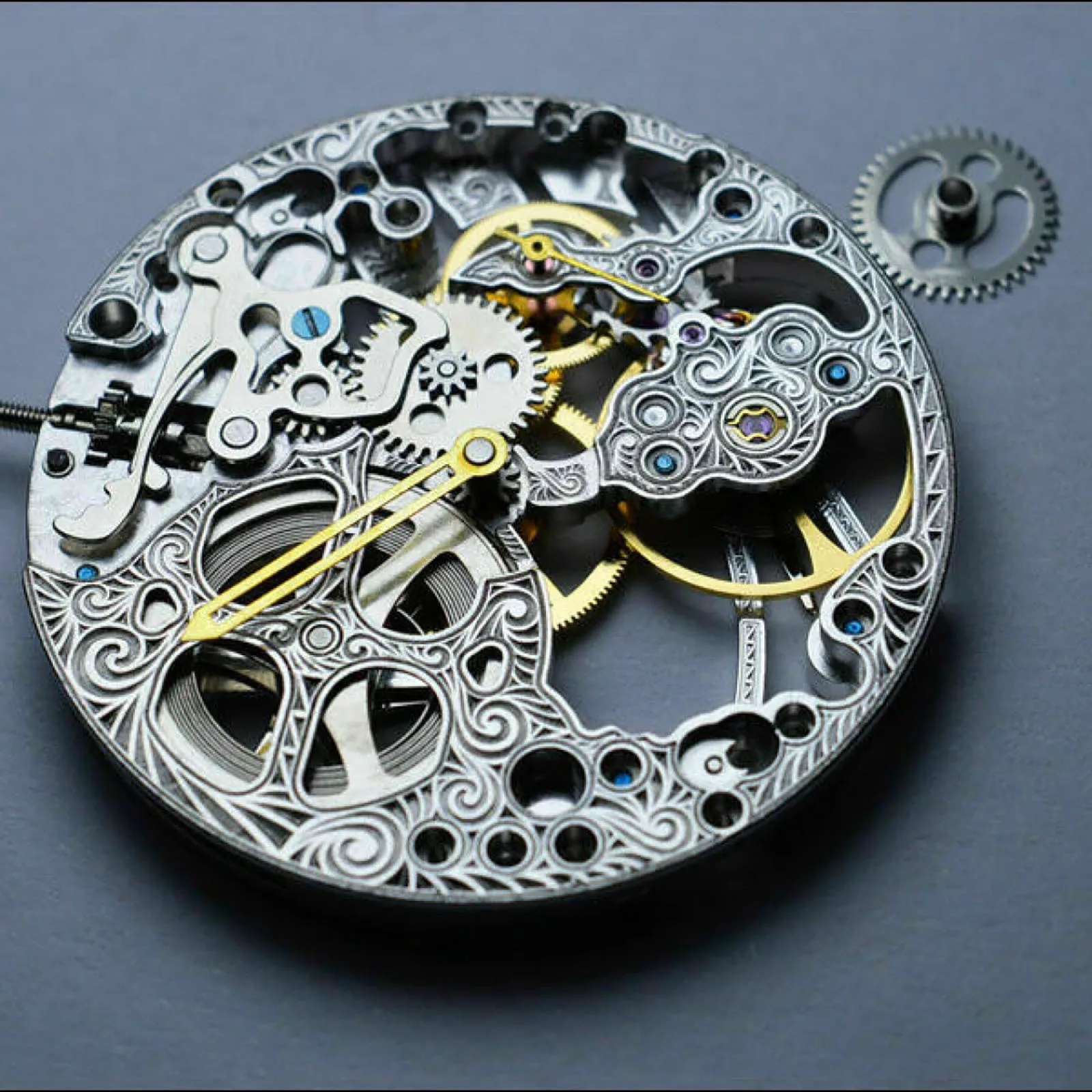 Hand Wind Movement For Seagull ST3620K 21600bph 17 Jewelry Skeleton Manual Watch Movement for ETA 6498 Watch Maintenance Parts