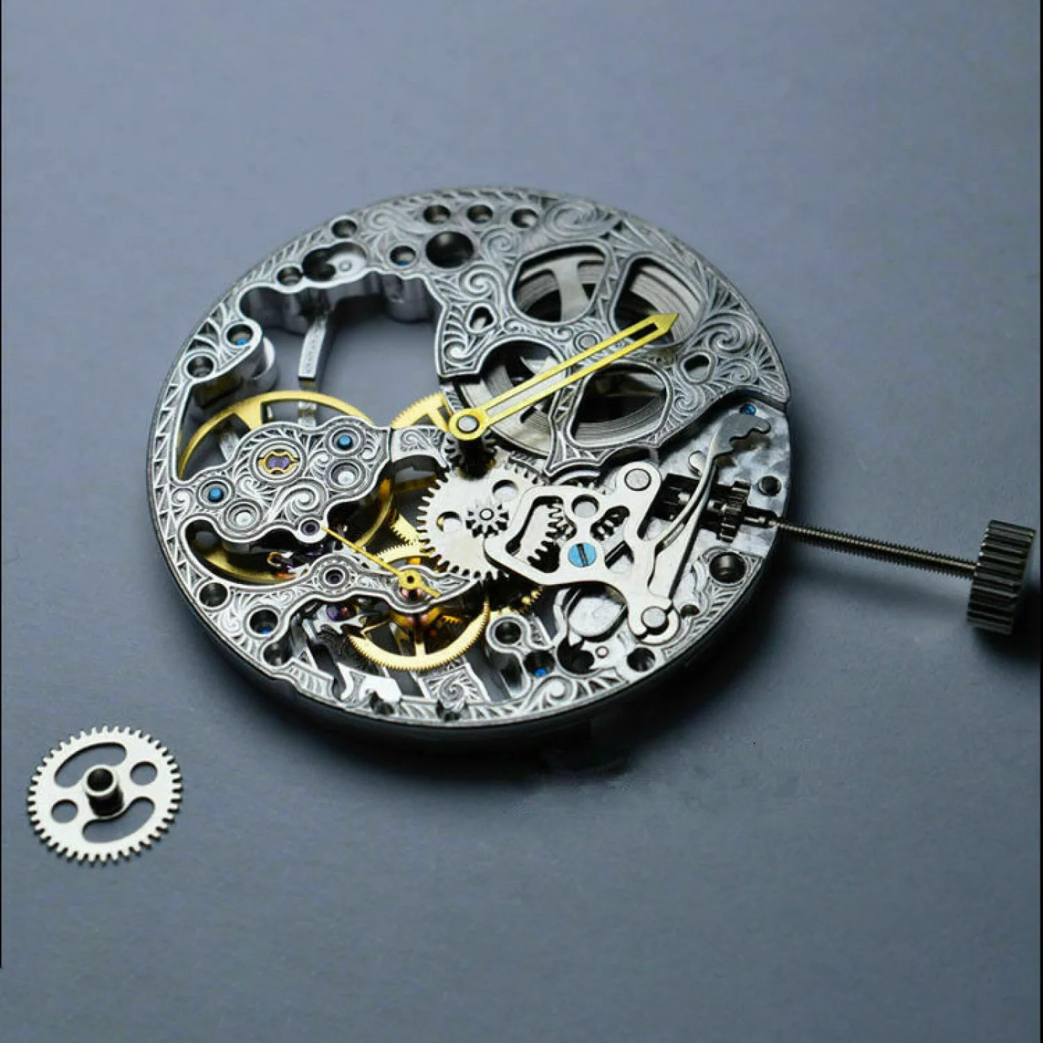Hand Wind Movement For Seagull ST3620K 21600bph 17 Jewelry Skeleton Manual Watch Movement for ETA 6498 Watch Maintenance Parts