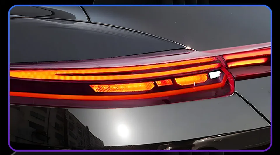 For Porsche Panamera 970 2010-2016 Led Auto Taillights Assembly Upgrade Startup Effect Dynamic through Taillights Accessories
