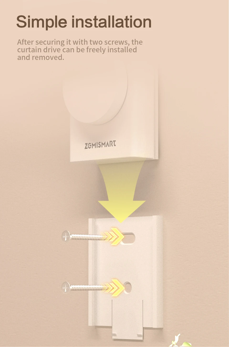 Zemismart Electric Honeycomb Shade Roller Blinds Driver Matter Thread Works with Alexa HomeKit Google Home Assistant SmartThings
