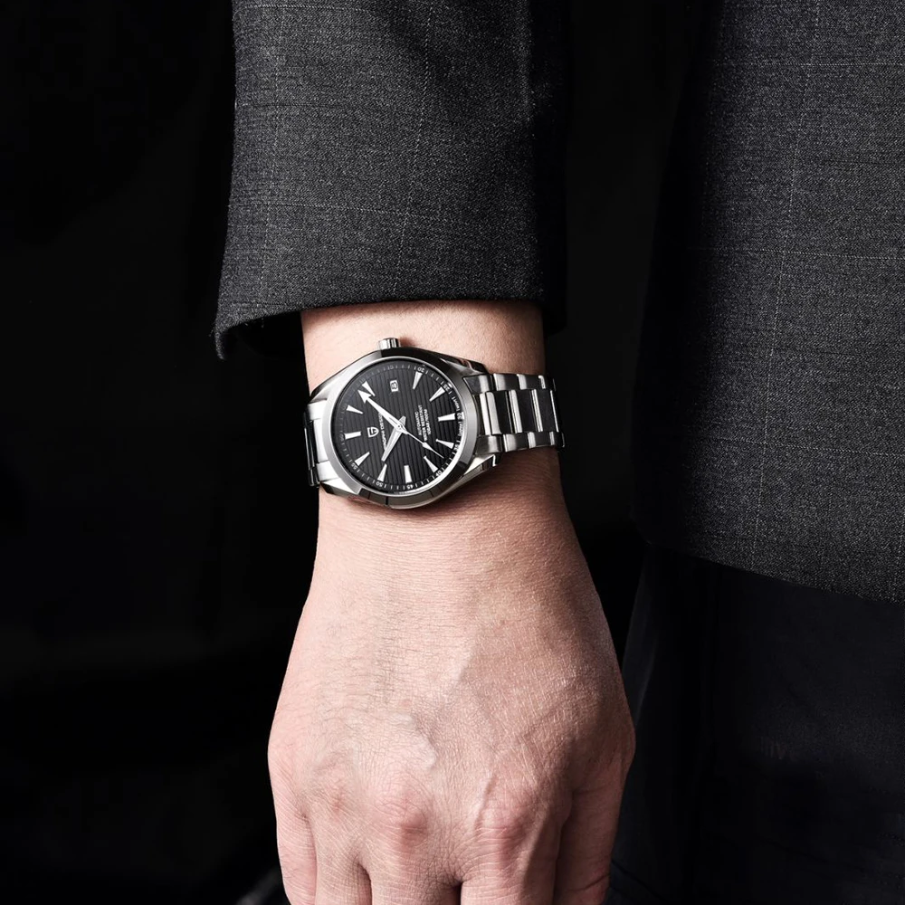PAGANI DESIGN 40MM A150 Men's Watches Luxury Automatic Watch For Men Mechanical WristWatch Stainless Steel Sapphire Glass