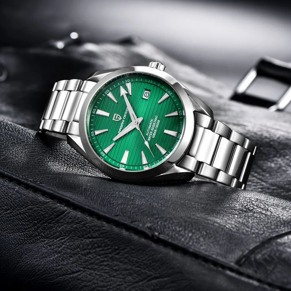 PAGANI DESIGN 40MM A150 Men's Watches Luxury Automatic Watch For Men Mechanical WristWatch Stainless Steel Sapphire Glass