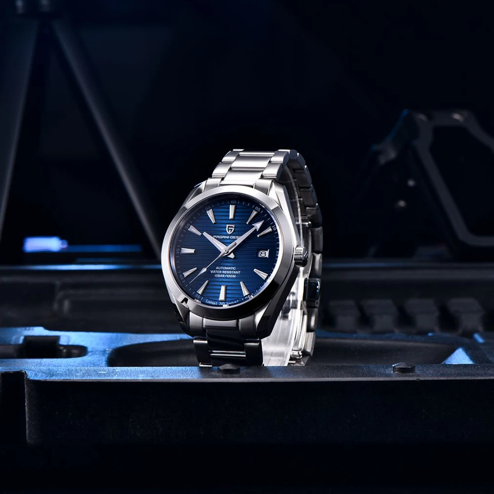 PAGANI DESIGN 40MM A150 Men's Watches Luxury Automatic Watch For Men Mechanical WristWatch Stainless Steel Sapphire Glass