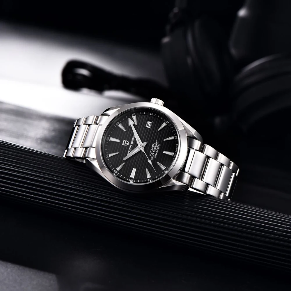 PAGANI DESIGN 40MM A150 Men's Watches Luxury Automatic Watch For Men Mechanical WristWatch Stainless Steel Sapphire Glass