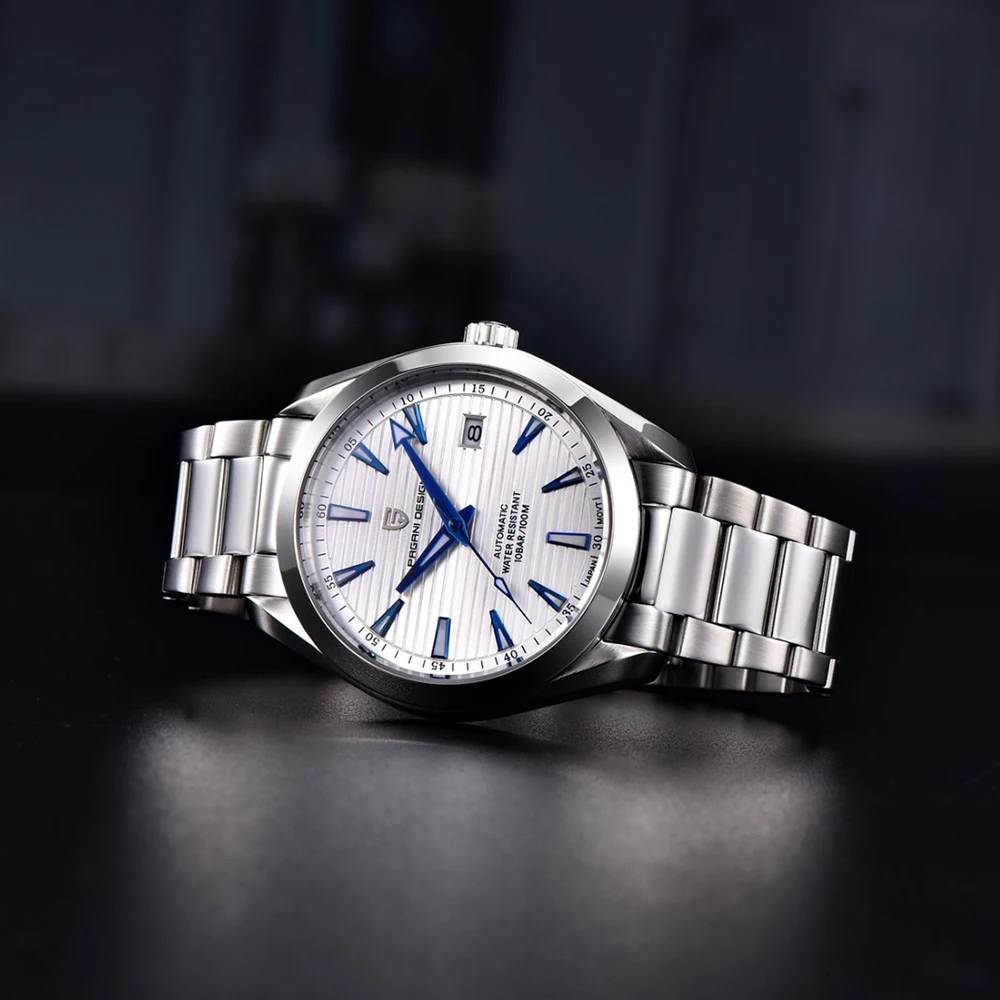 PAGANI DESIGN 40MM A150 Men's Watches Luxury Automatic Watch For Men Mechanical WristWatch Stainless Steel Sapphire Glass