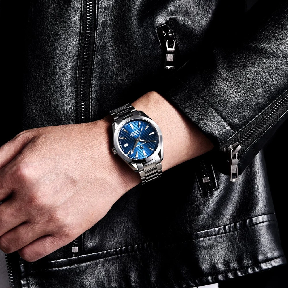 PAGANI DESIGN 40MM A150 Men's Watches Luxury Automatic Watch For Men Mechanical WristWatch Stainless Steel Sapphire Glass