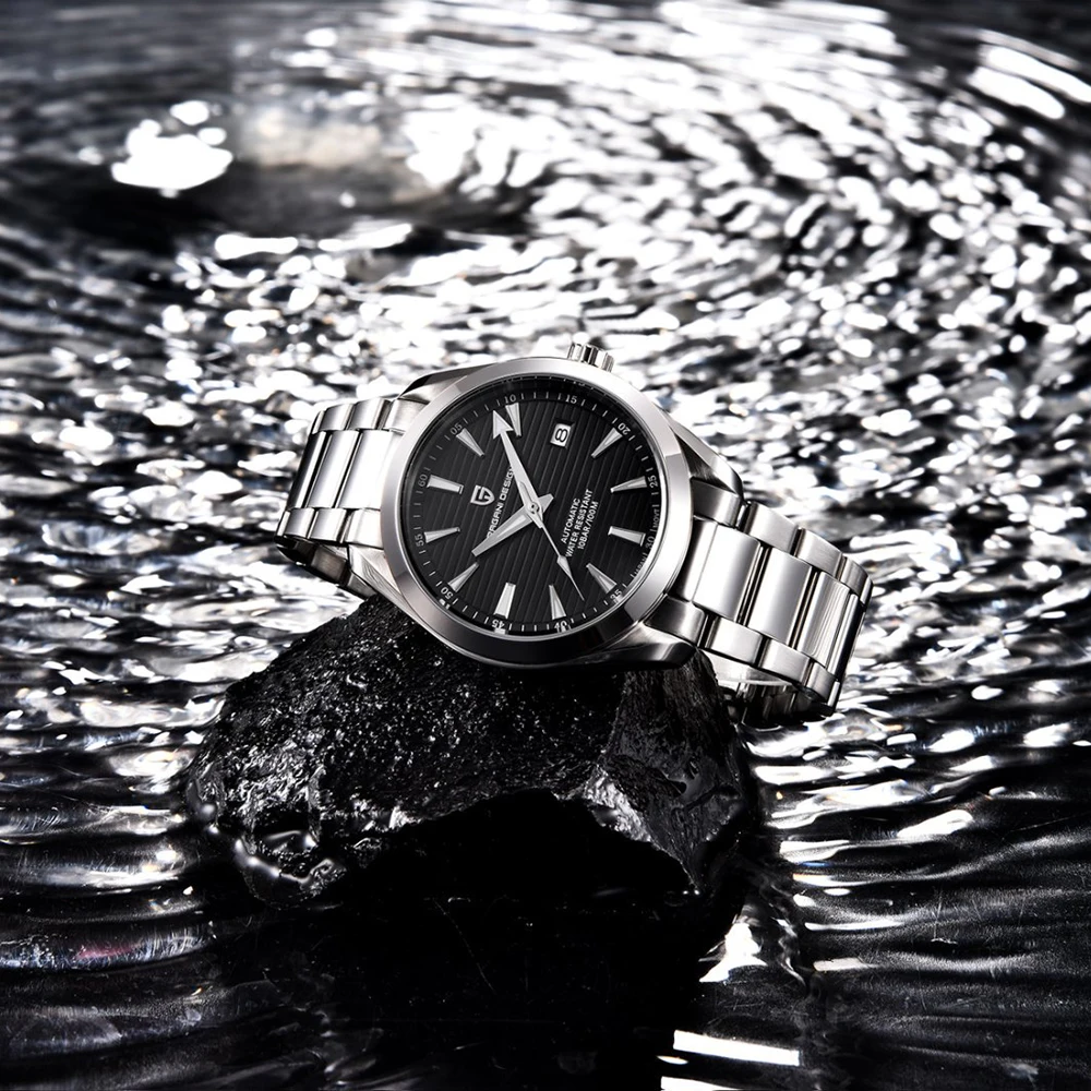 PAGANI DESIGN 40MM A150 Men's Watches Luxury Automatic Watch For Men Mechanical WristWatch Stainless Steel Sapphire Glass