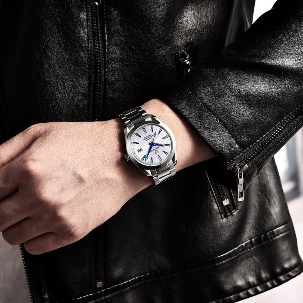 PAGANI DESIGN 40MM A150 Men's Watches Luxury Automatic Watch For Men Mechanical WristWatch Stainless Steel Sapphire Glass